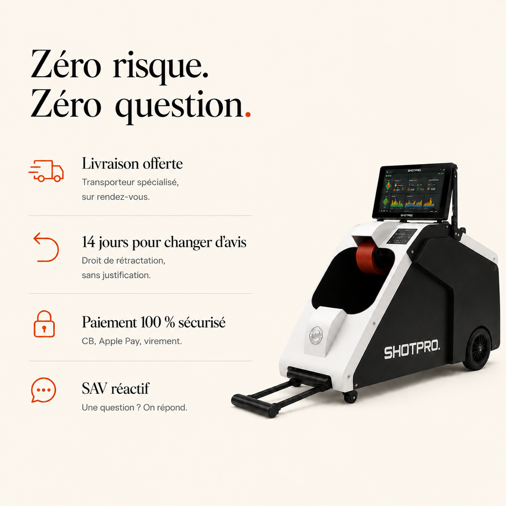 Shotpro - Machine de tir basketball portable